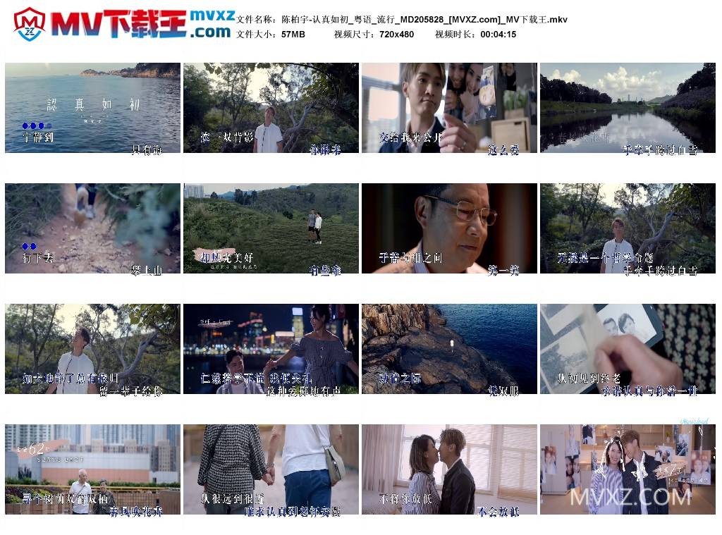 陈柏宇-认真如初_粤语_流行_MD205828